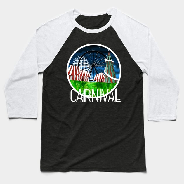 Carnival Baseball T-Shirt by Scratch